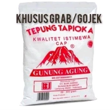 

1 dus tepung tapioka gunung agung 500gr