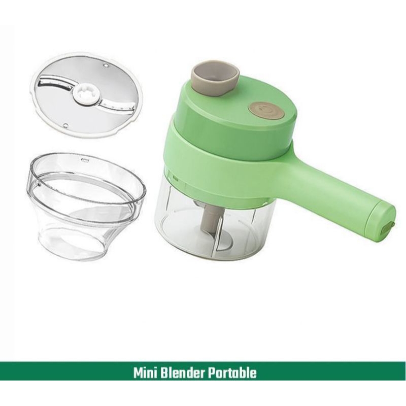 Food Chopper Mini Blender Listrik Serbaguna/Penghalus Bumbu Alat Pemotong Sayuran