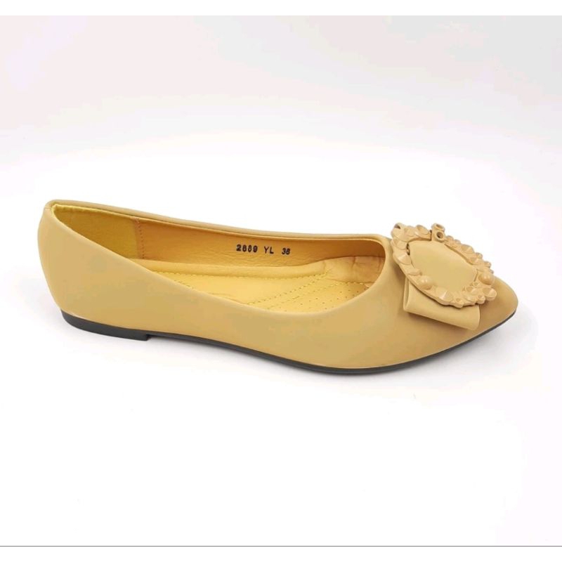 flat shoes laviola yellow