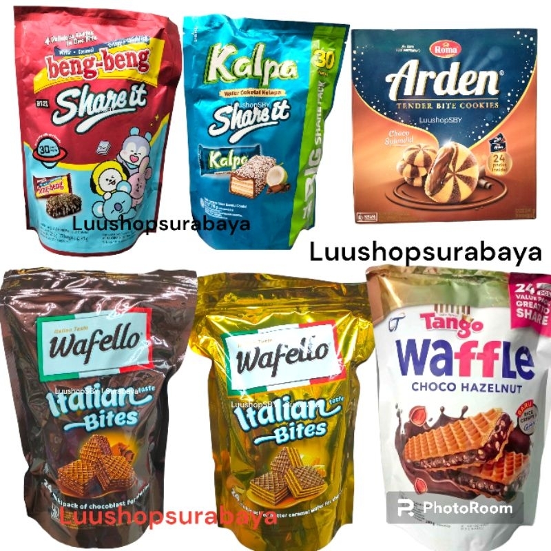 

Wafer Share it isi 30 Beng-beng/Kalpa/Tango/Wafello/Blastoz 240gr