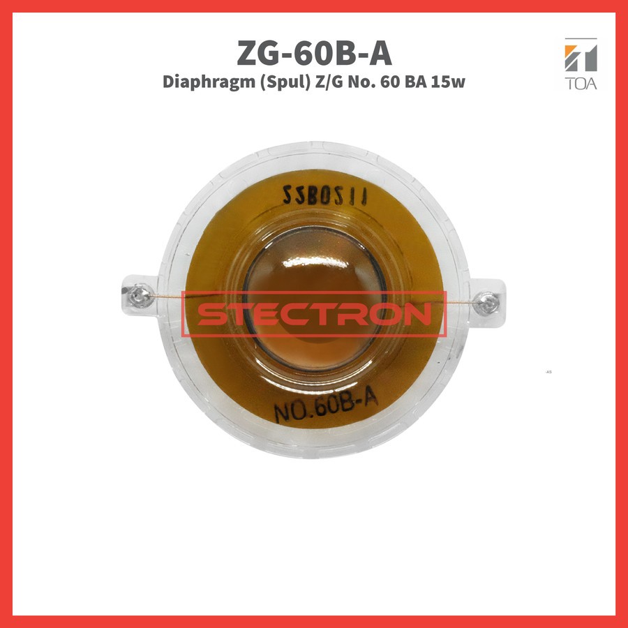 TOA ZG 60BA (15w) SPUL/SPOOL CORONG / SPEAKER