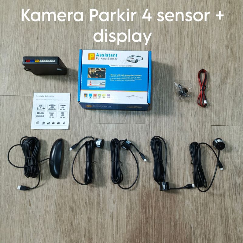 Sensor Parkir Mobil 2 Titik / 4 Titik Dengan Sensor Mobil Belakang Mundur