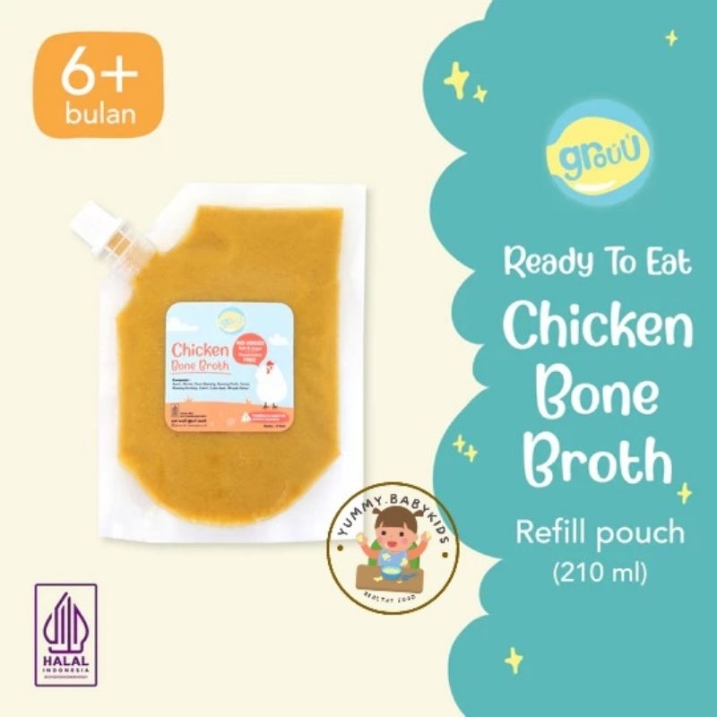 

Chicken Bone Broth Refill - Grouu