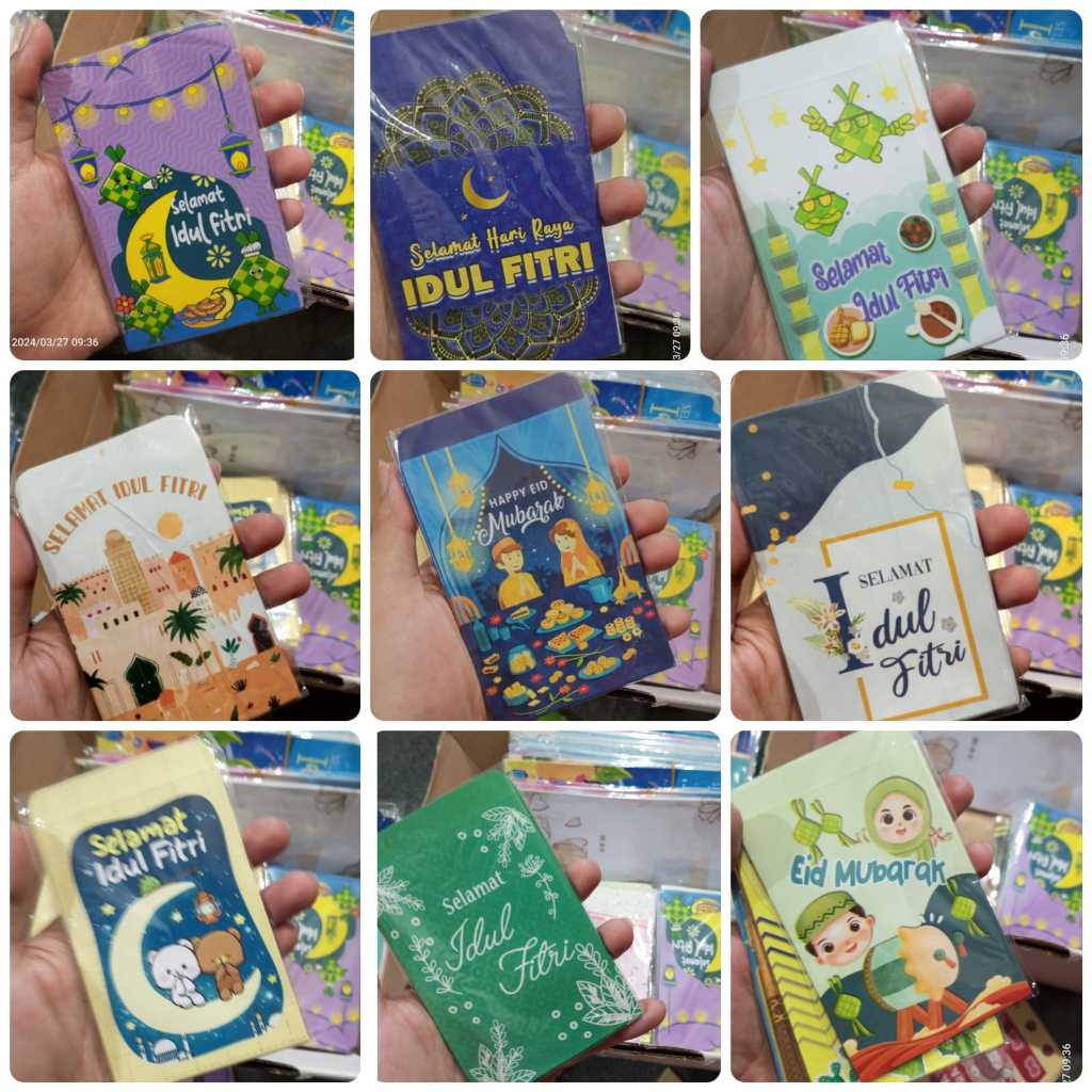 

AMPLOP THR LEBARAN MOTIF UKURAN KECIL ISI 10 LEMBAR