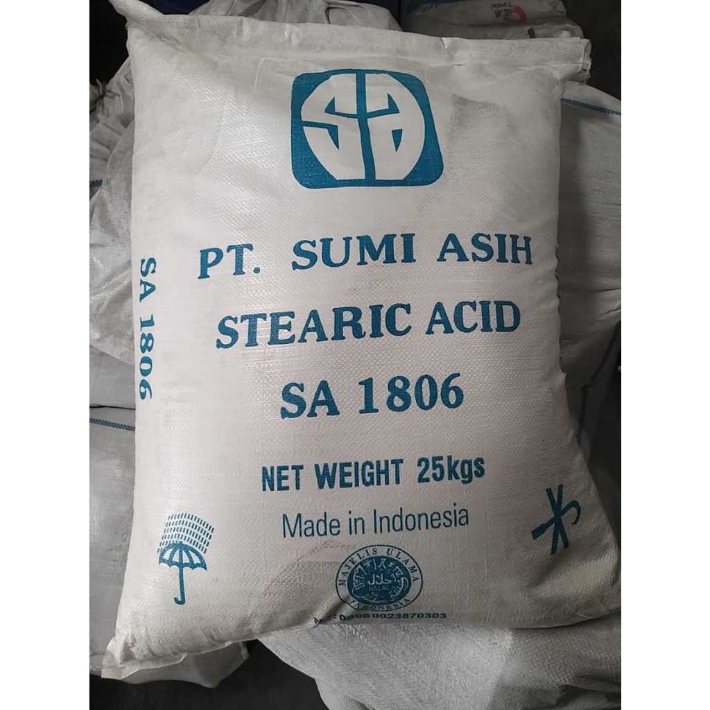 Chemical Product Stearic Acid SA 1806 25 kg, Carbon Black N-330 HAF Birla Bangkok 25 kg, Magnesium O