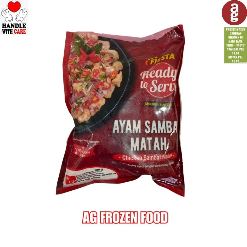 

Fiesta Ready To Serve Chiken Sambal Matah 300 Gram