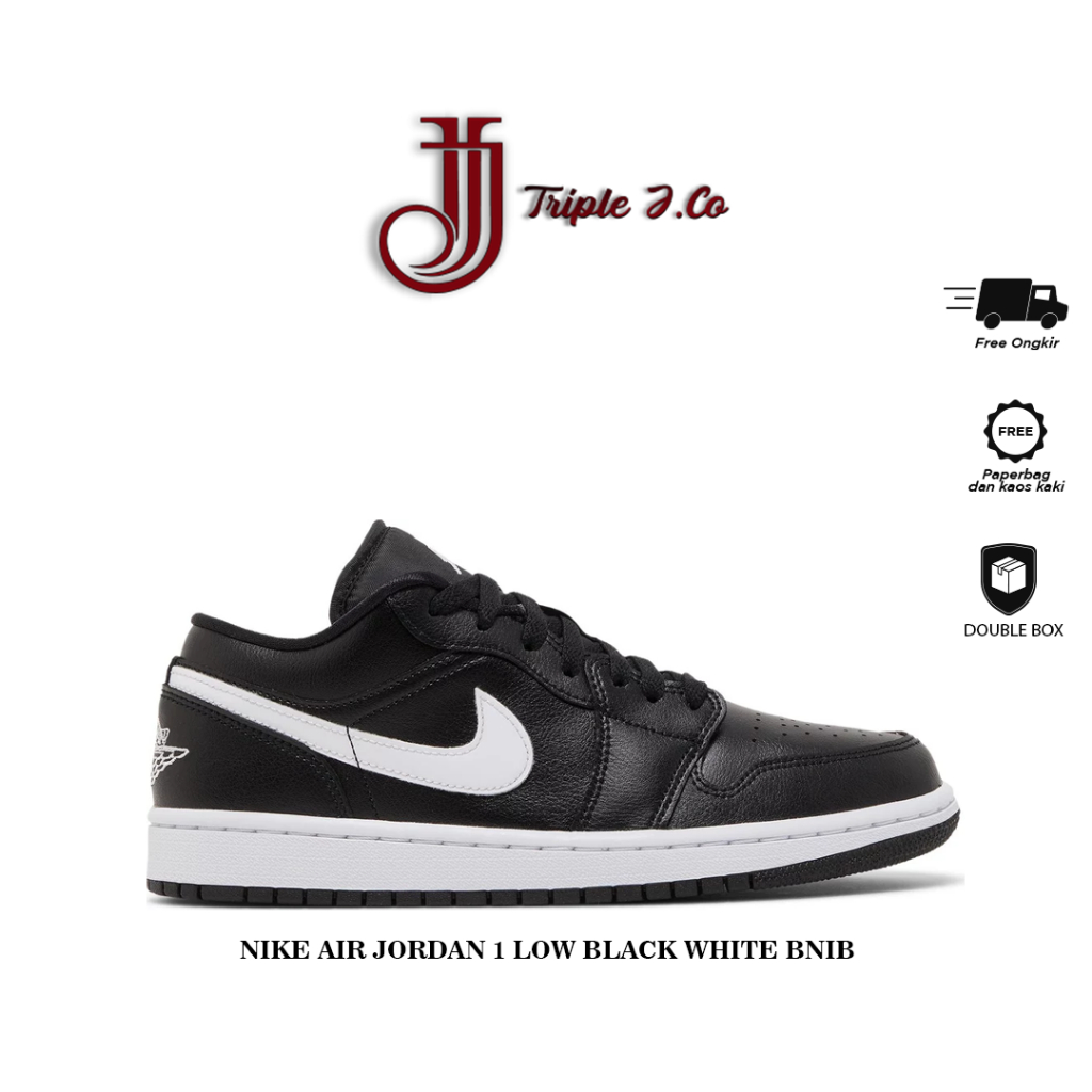 Nike Air Jordan 1 Low Black White