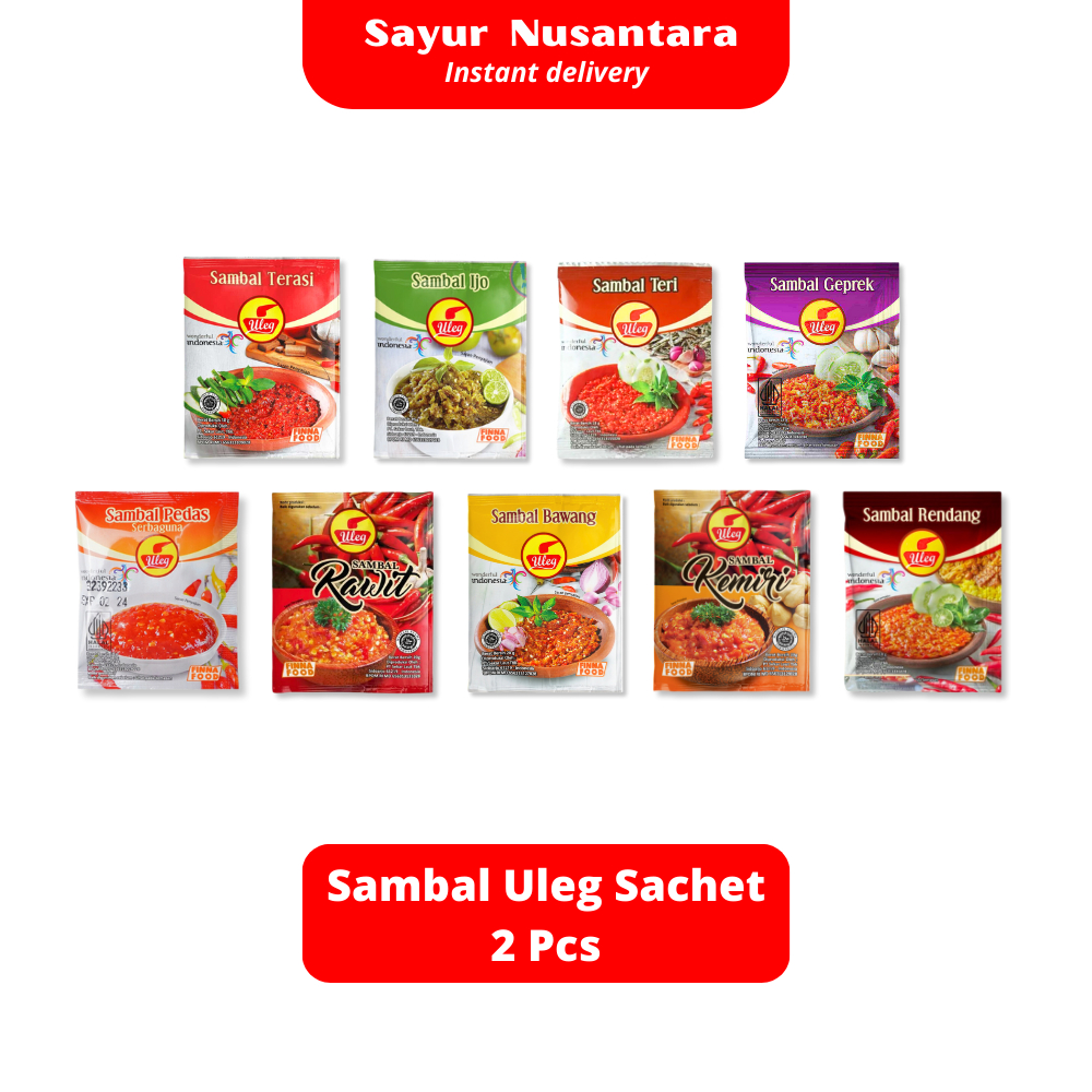 

Sambal Uleg Sachet 2 Pcs - Sayur Nusantara