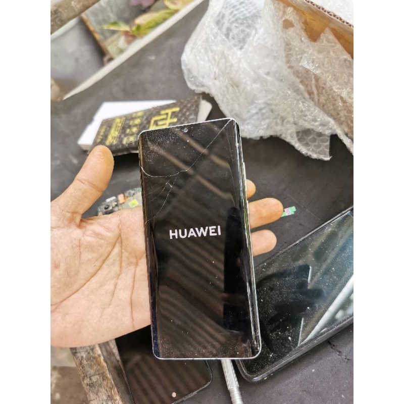LCD frame huawei p30 pro ori copotan