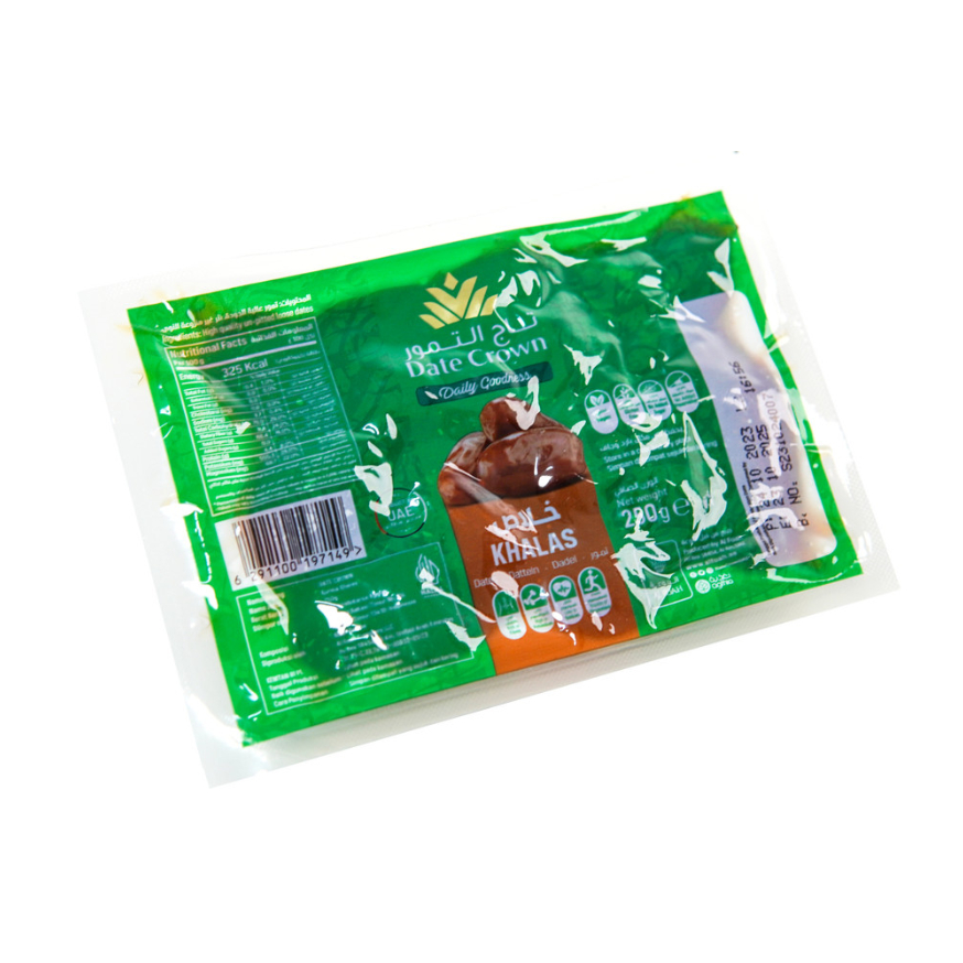 

Kurma Date Crown Khalas Thermo 250gr