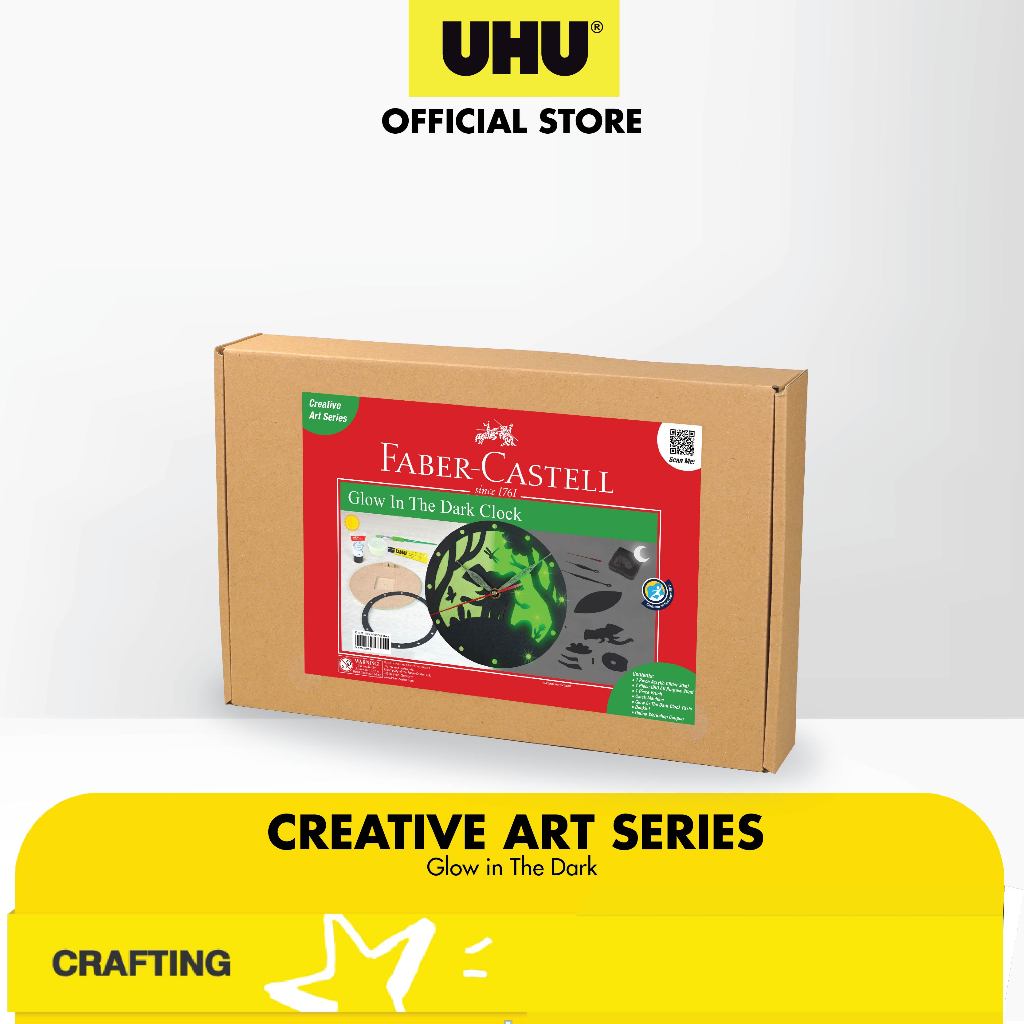 

Faber-Castell Creative Art Series Clock Glow In The Dark