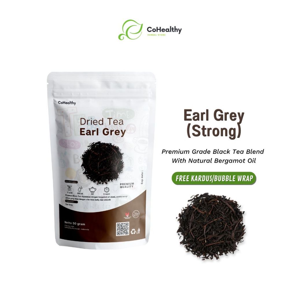 

Earl Grey Tea / Teh Hitam dengan Bergamot Oil