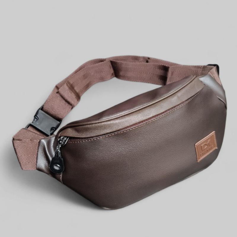 Gratis Ongkir | Tas Pria Sling Bag DM Original - Tas Selempang Pria - WaistBag Pria Waterproof
