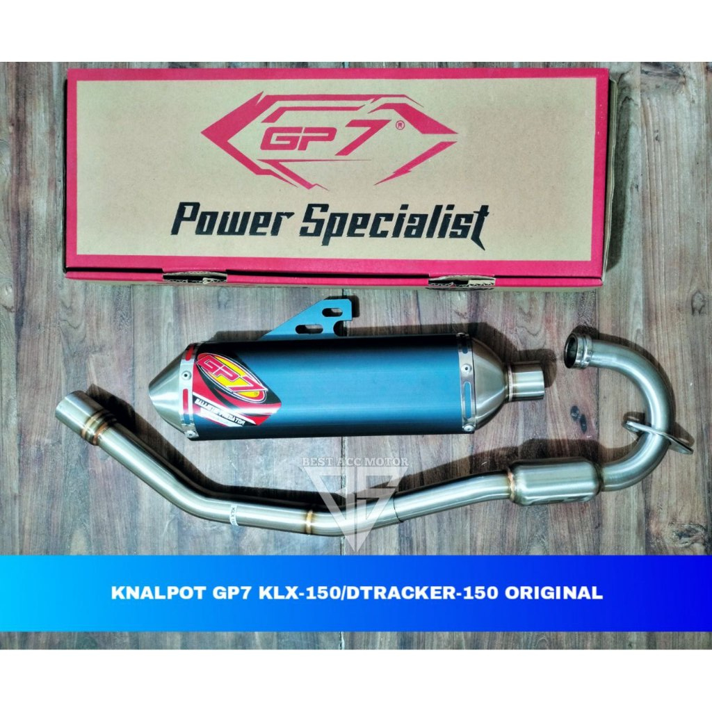 Knalpot GP7 Ballistic Predator KLX 150 DTracker 150 Original knalpot klx GP7