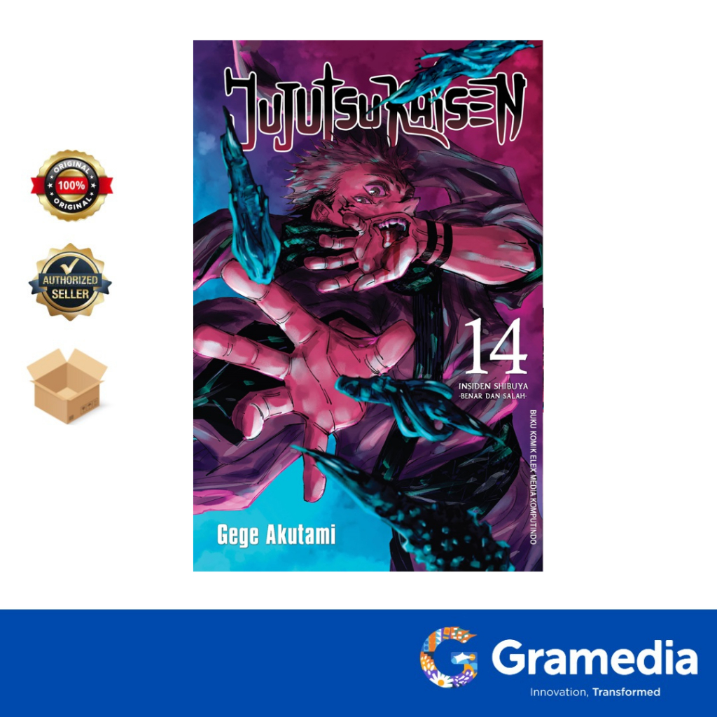 Gramedia Surabaya - Jujutsu Kaisen 14