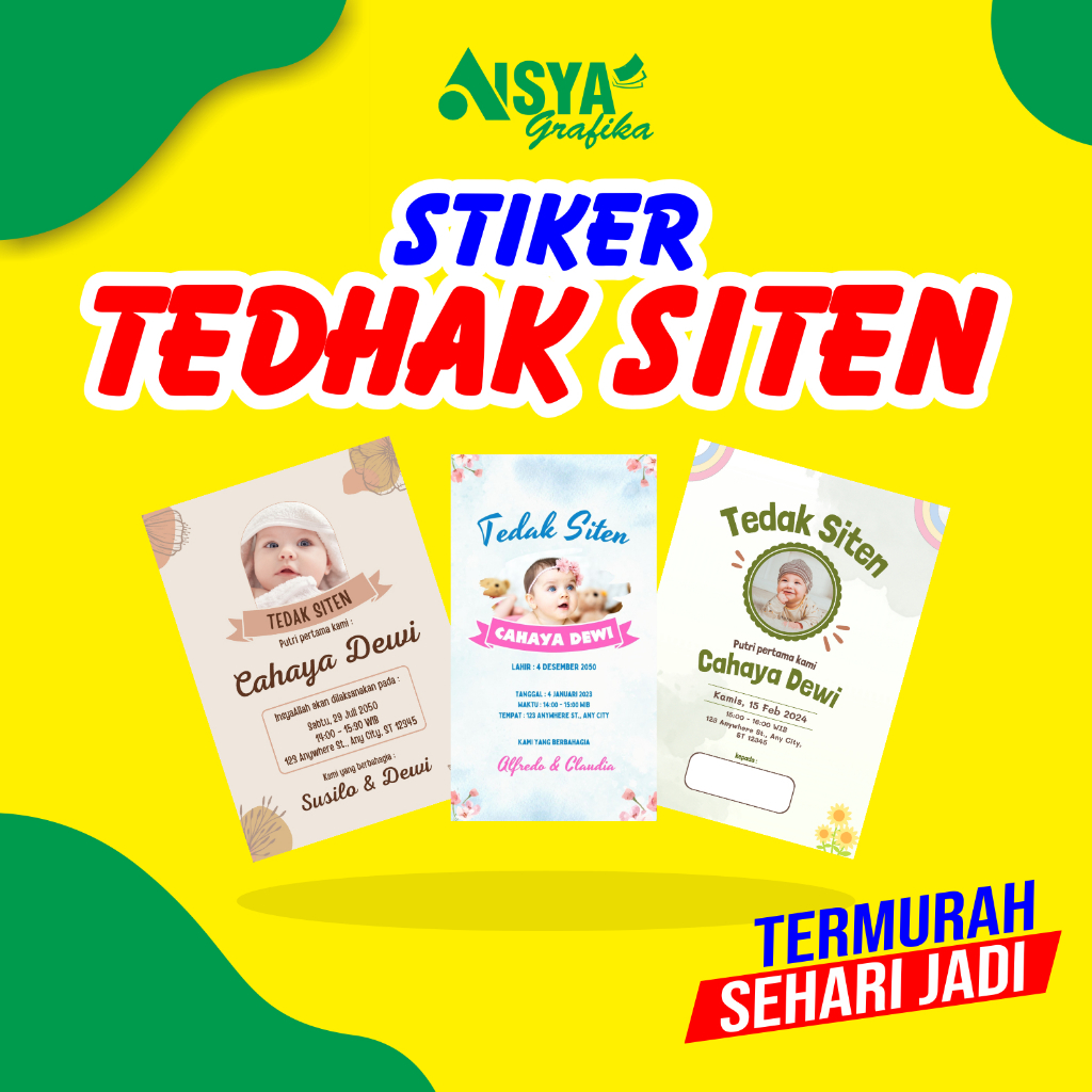 

CETAK STIKER A3+ TEDAK SINTEN / STIKER TEDAK SINTEN MURAH / STIKER KEMASAN