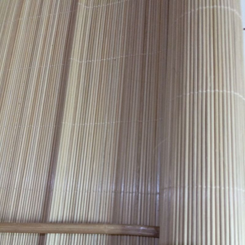 Tirai Lidi Bambu Bulat diameter 2-3mm ukuran 60