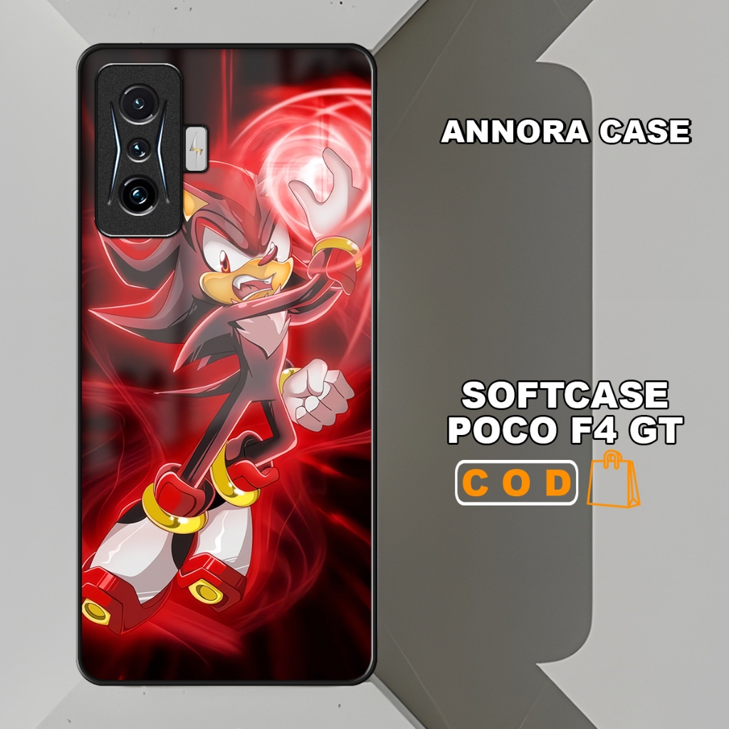 Softcase Sonic Case Pelindung hp Poco F4 / F4 GT Poco M5 Poco M4 Pro Poco C40  Poco M3 Pro 5G Poco X