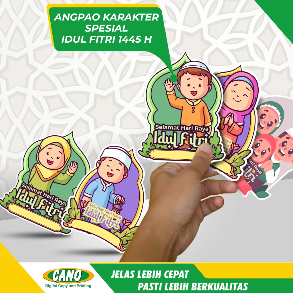 

Amplop / Angpao Karakter Idul Fitri 1445H | Free Template | Bisa Desain sendiri