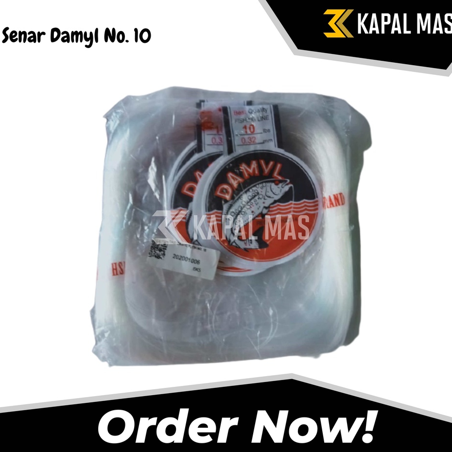 Senar tasi Damyl putih no. 10