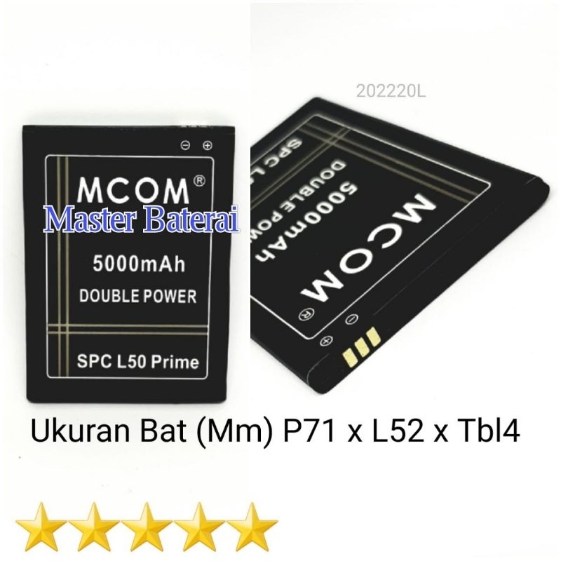 Baterai SPC L50 L50Prime L50 Prime L50 Prima L50Prima Double IC Protection