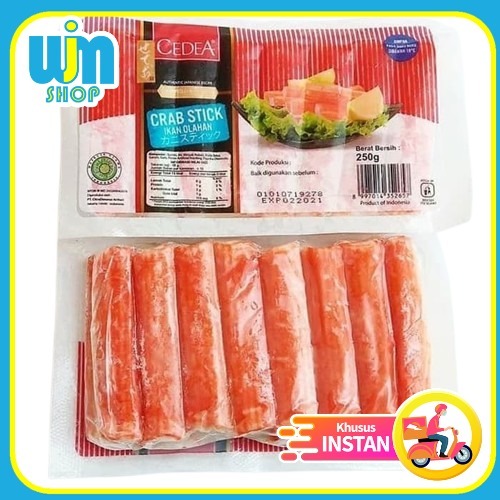 

Cedea Crab Stick 250 Gram Makanan Beku Makassar WJM Shop