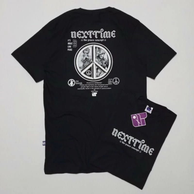 Kaos distro NEXT TIME PEACE