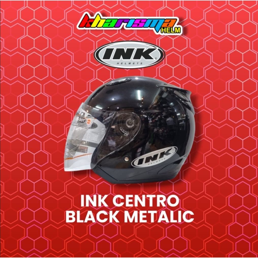 HELM INK CENTRO SOLID - HELM SNI DOT ORIGINAL - MURAH