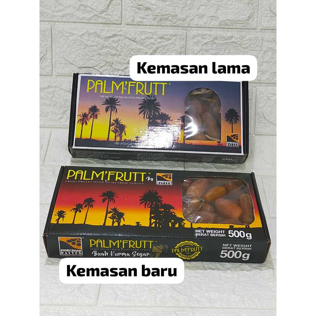 

ASLI Kurma PALM'FRUTT Tunisia 500gr enak lembut bergaransi