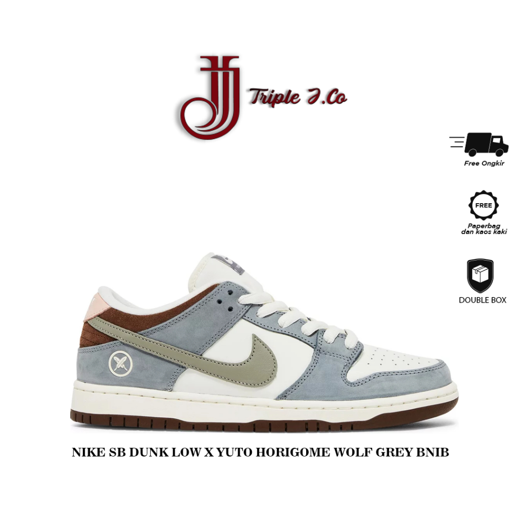Nike SB Dunk Low X Yuto Horigome 'Wolf Grey SKU FQ1180001