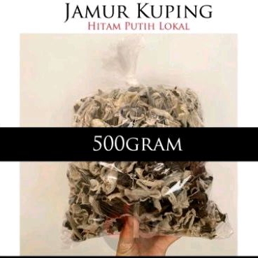 

500grm JAMUR KUPING KERING SUPER GRADE A