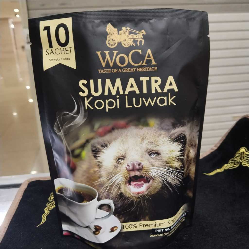 

WoCa Kopi Luwak Sumatra 10 sachet