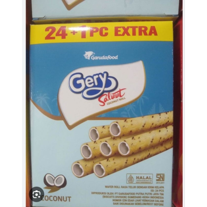 

gery salut coconut dengan isi 24 +1 extra