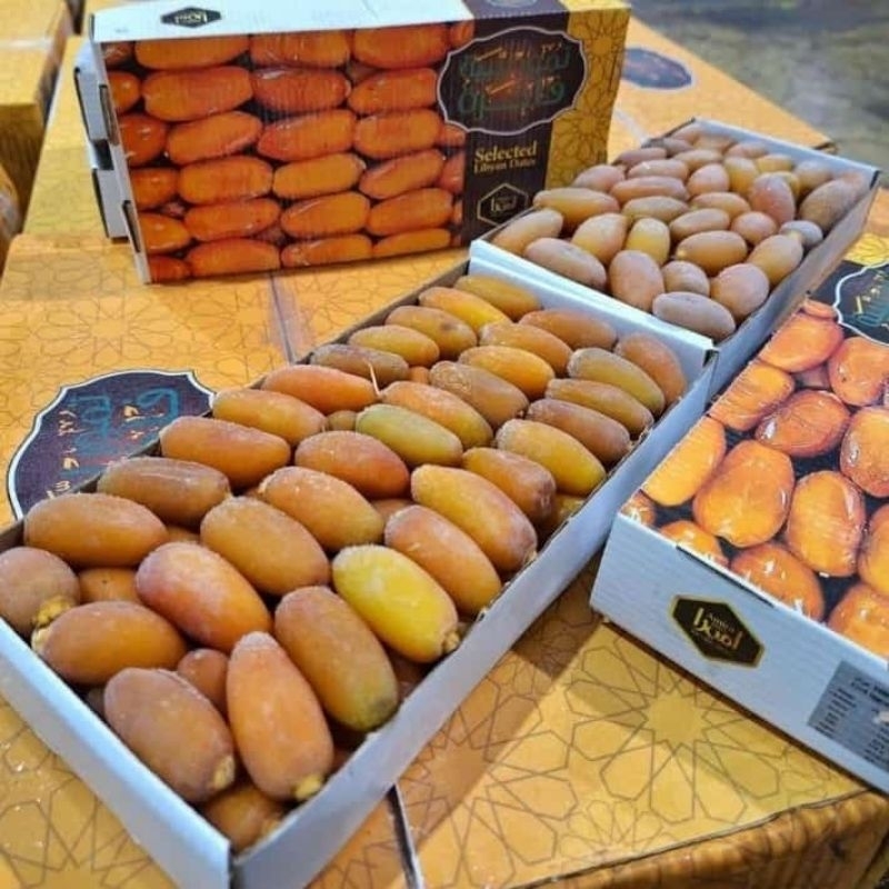 

KURMA RUTHOB LIBYA 1KG / LUXURY DATES / KURMA BASAH SETENGAH MATANG