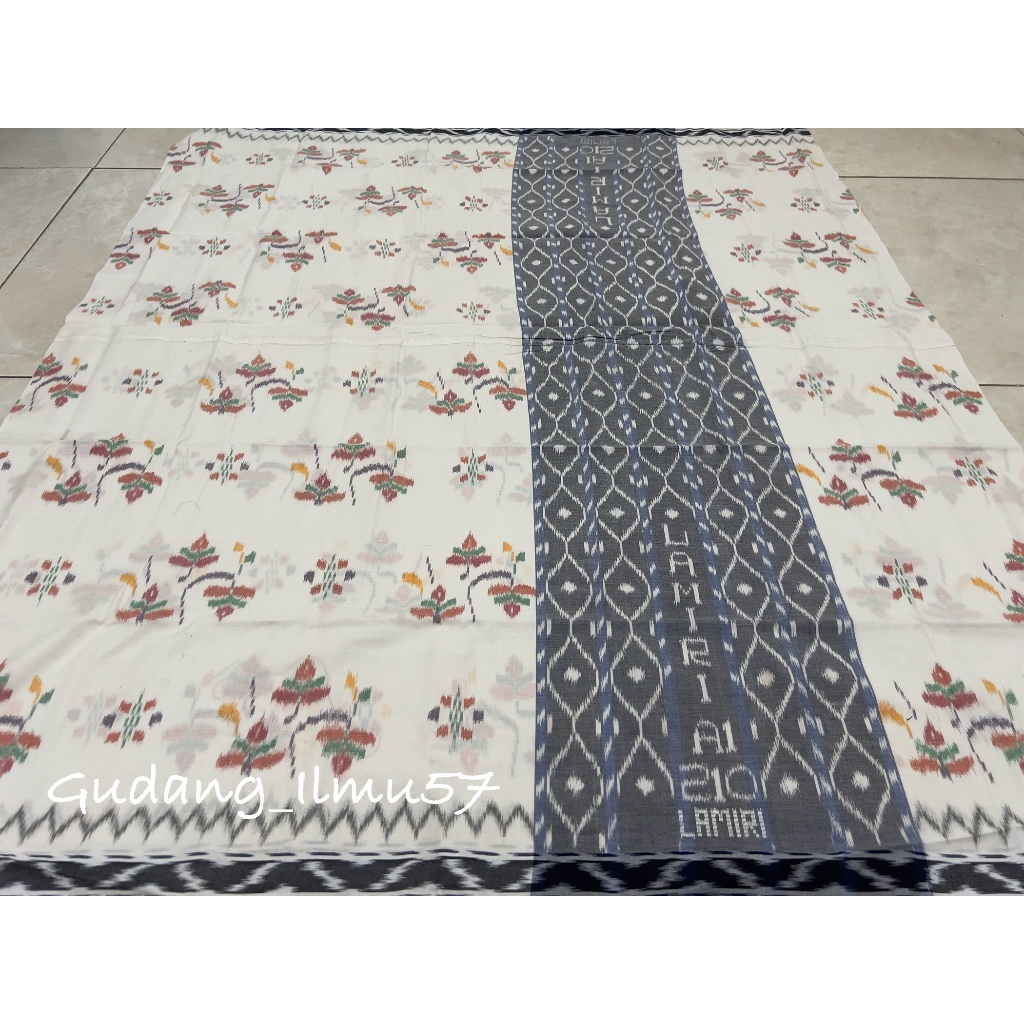 SARUNG LAMIRI DONGGALA AFKIR A1 SUTRA 210 MST  SUTRA 50%