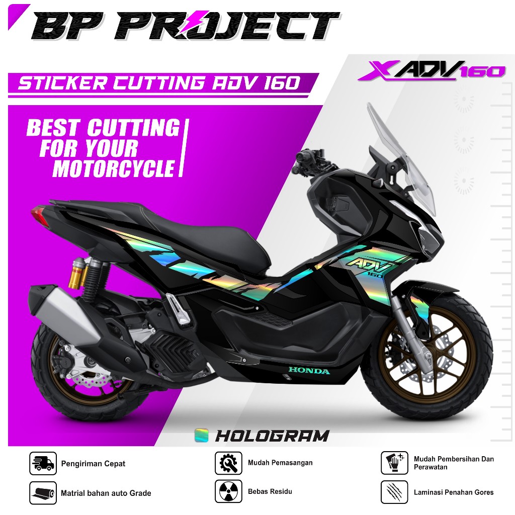 ADV 160 - CUTTING ADV 160 - CUTTING STICKER ADV 160 - STICKER CUTTING ADV 160 LIST VARIASI BODY MOTO