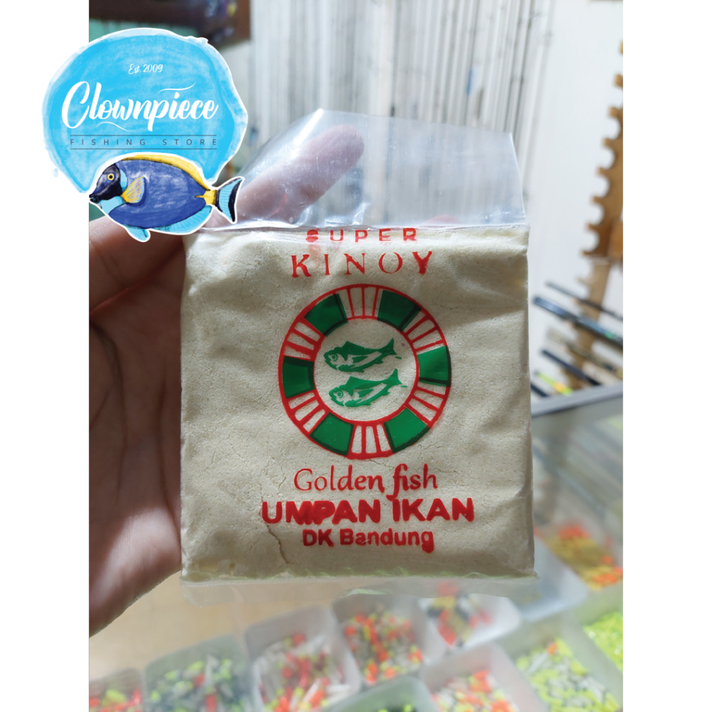 Kinoy Golden Fish 1 PAK isi 20 pcs / Umpan Pancing Kinoy Golden Fish 1 PAK isi 20 pcs / Umpan Pancin