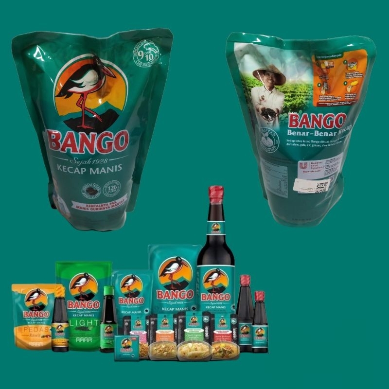 

Kecap Manis Bango 1.5Kg - Kemasan Pouch Refill Halal