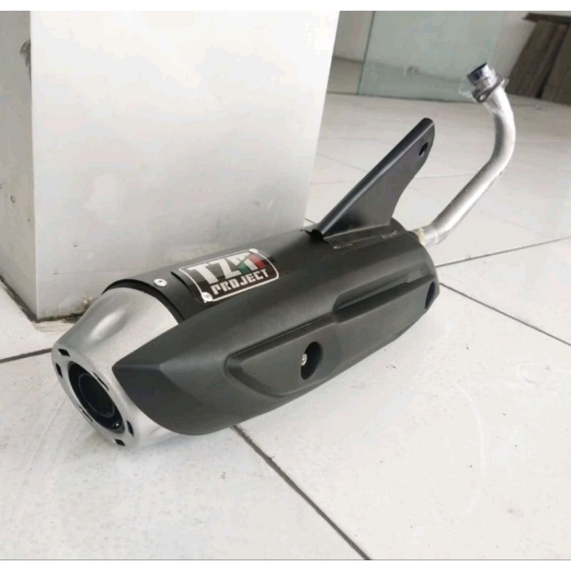Knalpot TZM Project Scoopy Mio smile sporty Beat esp Deluxe Beat street Beat Fi Beat karbu Vario Pcx