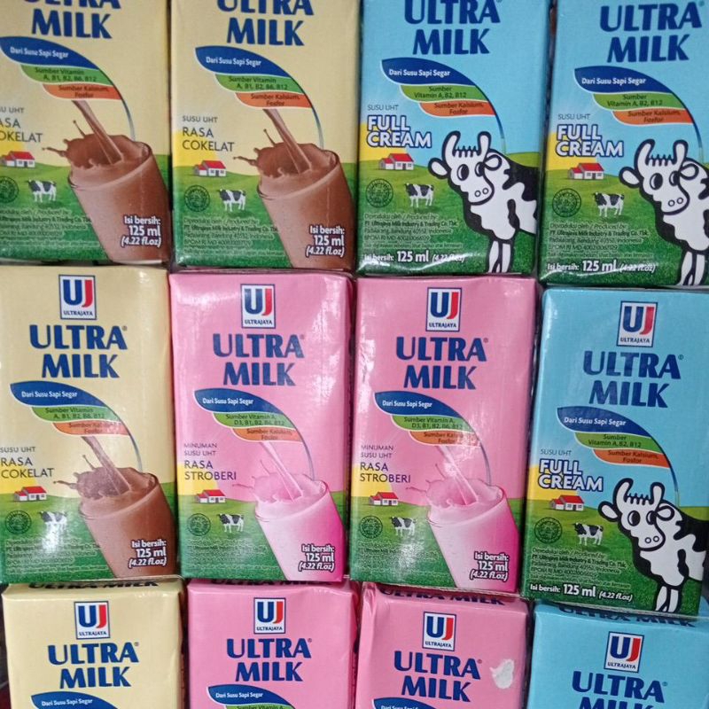 

Susu uht ultra milk 125ml