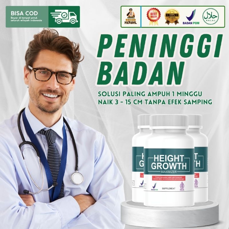 HEIGHT GROWTH Suplemen Peninggi Badan Ampuh