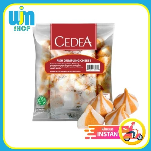 

Cedea Premium Fish Dumpling Cheese 500g Frozen Food WJM Shop