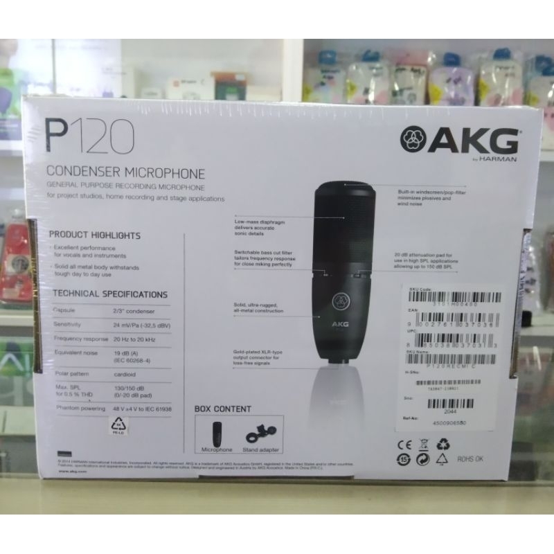 AKG P120 ORIGINAL 100% BARANG BARU HARGA BEKAS