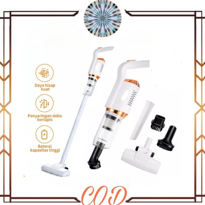 COD Penyedot Debu Vacuum Wireless Pembersih Debu Vacuum Cleaner Wireless