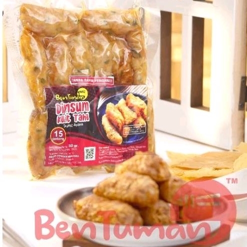 

Bentuman Dimsum Kulit Tahu isi 15