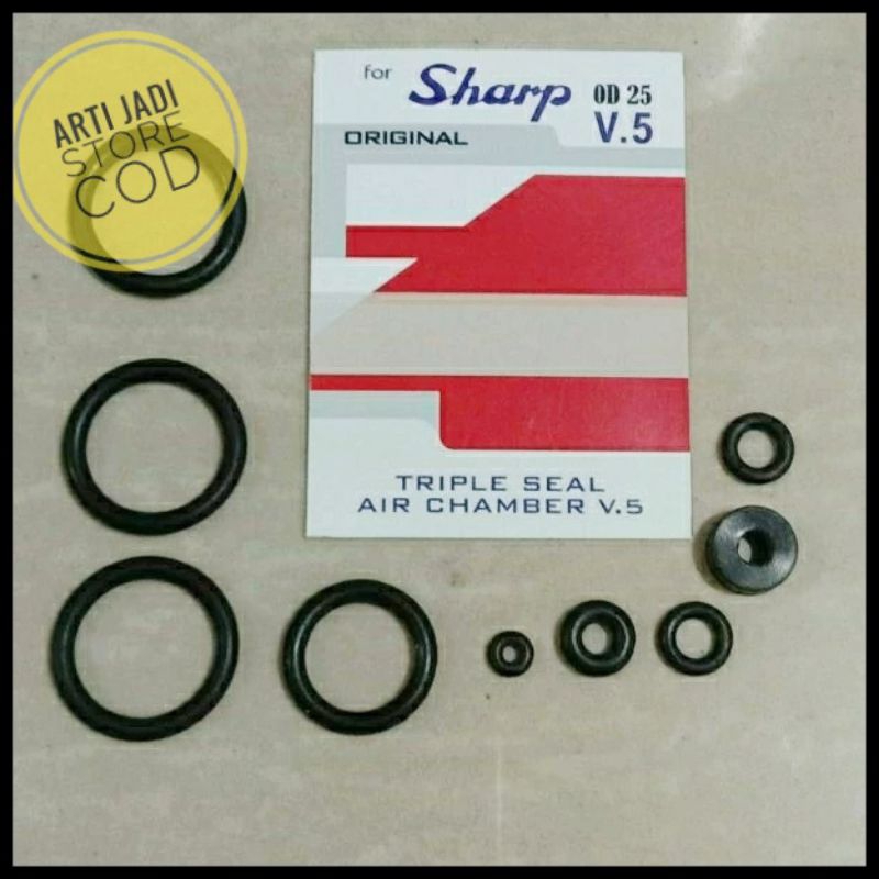 Seal Oring set V5 Shrp OD 25