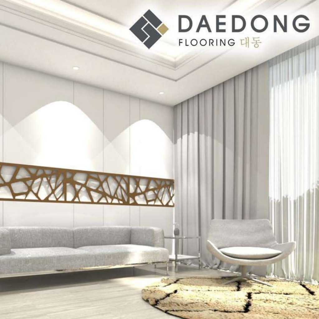 Lantai Vinyl Daedong 2mm Motif Kayu (1 box isi 3,32)