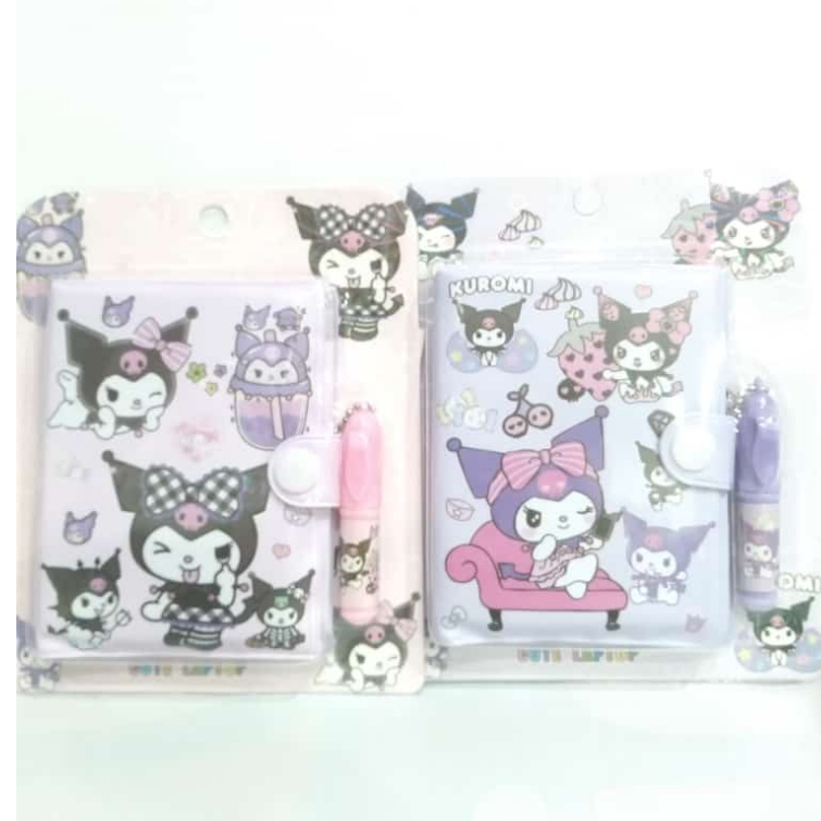

Buku Diary Kuromi Book Notes and Pen Mini