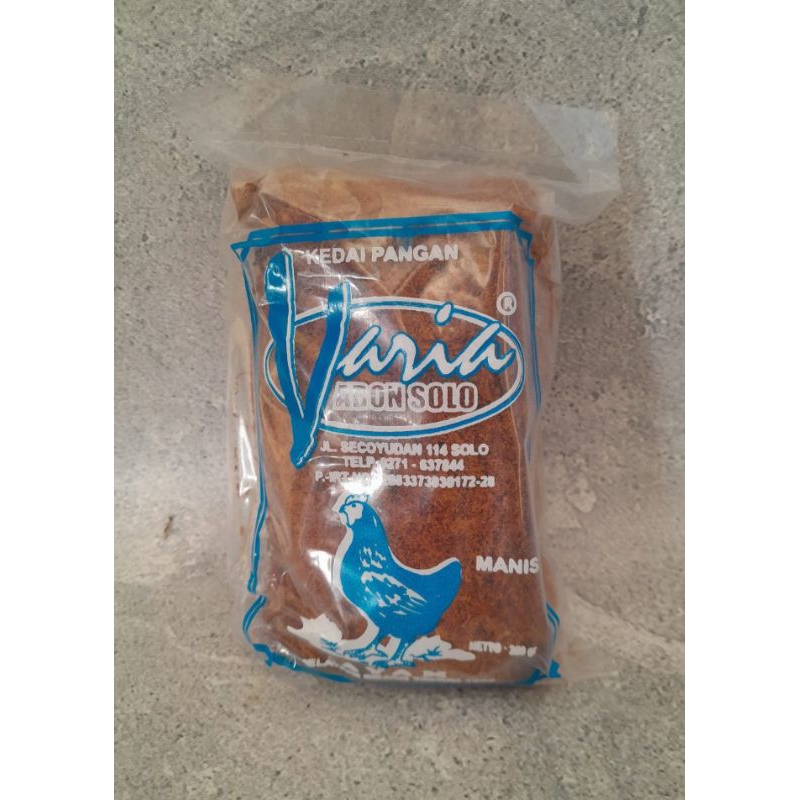 

Abon Ayam Varia Rasa Manis 250 gr Varia Solo