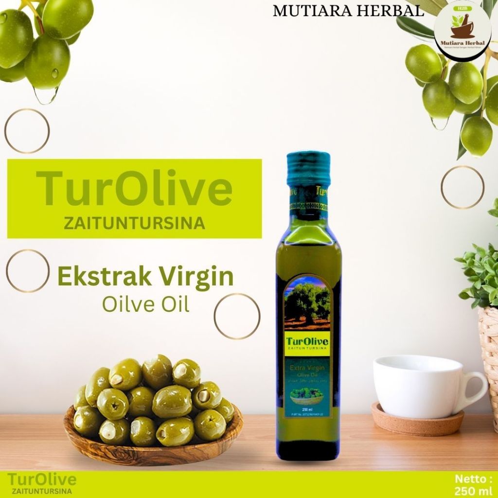 

Minyak Zaitun Extra Virgin Olive Oil Tursina TurOlive Original 250 ml